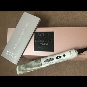 NEW Soleil Styling Comb (Marble) Lifetime Warranty